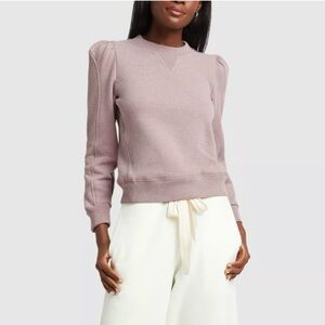G. label by goop Valentina puff sleeve sweatshirt